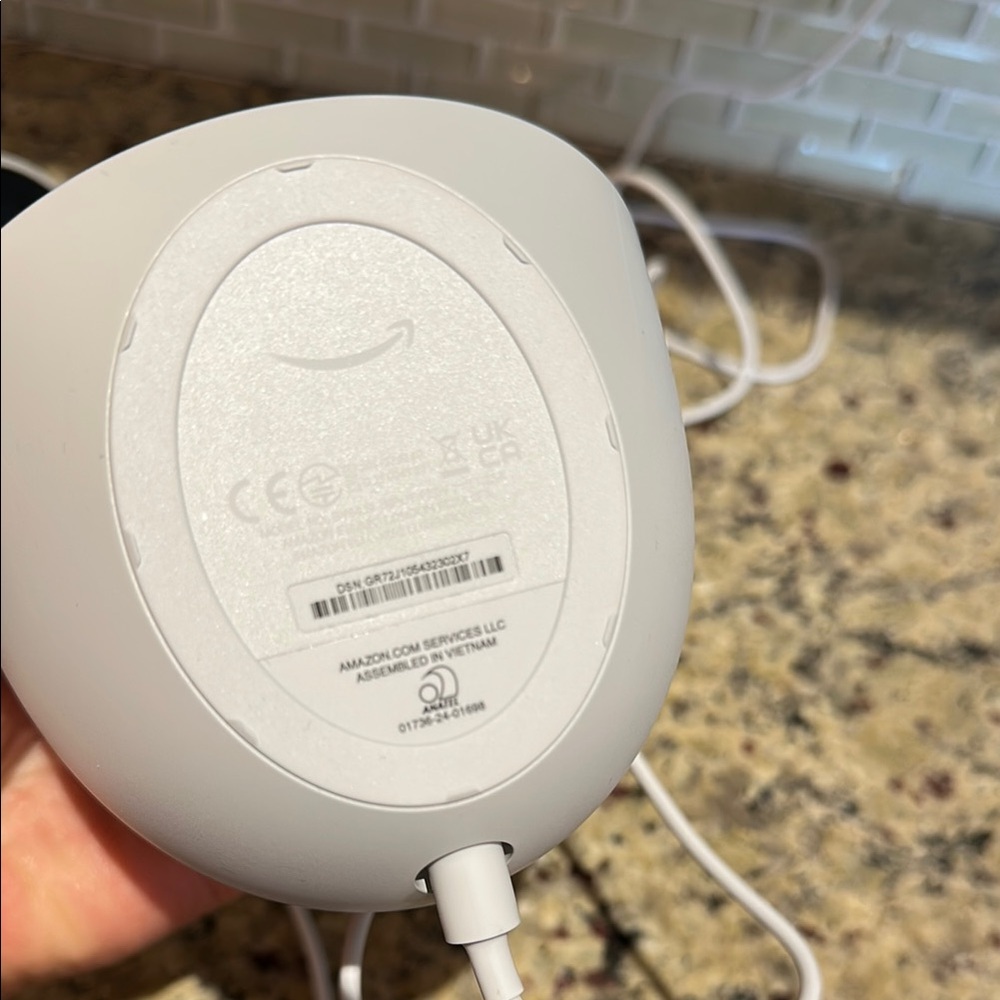 Amazon Echo Spot (Newest Model - 2024 Release) Smart Alarm Clock with Alexa - Picture 6 of 7
